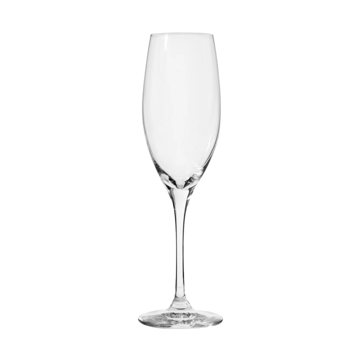 Champagneglas i kristall - personlig gravyr - endast text
