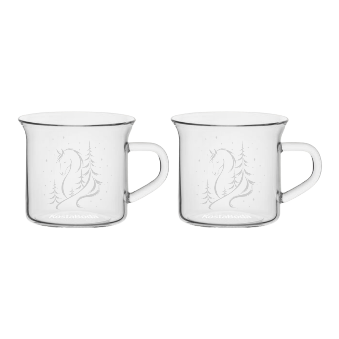 Glöggmugg Vinterskog - Kosta Boda (2-pack)